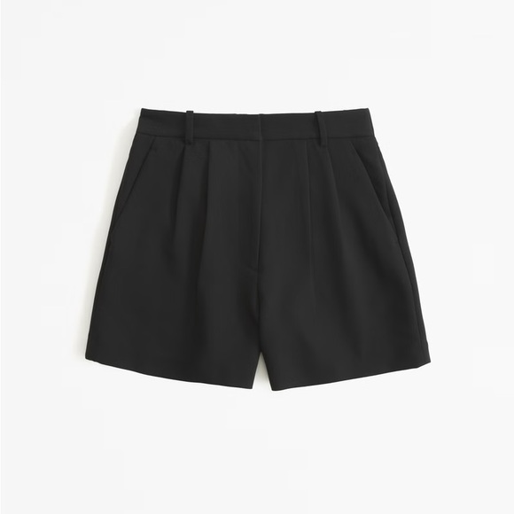 Abercrombie & Fitch Pants - Abercrombie A&F Sloane Tailored Shorts in Black